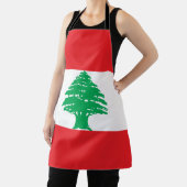 Vlag van Libanon Schort (Insitu)