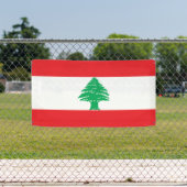 Vlag van Libanon Spandoek (Insitu)
