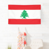 Vlag van Libanon Spandoek (Insitu)