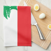 Vlag van Libanon Theedoek (Quarter Fold)