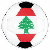 Vlag van Libanon Voetbal (Voorkant)