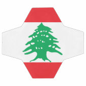 Vlag van Libanon Voetbal (Enkel)