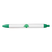 Vlag van Libanon Zwarte Inkt Pen (Voorkant)