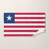 Vlag van Liberia Bad Handdoek (Handdoek)