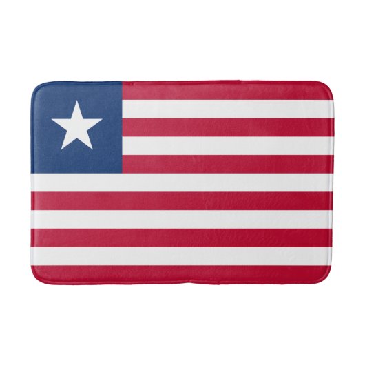 Vlag van Liberia Badmat (Voorkant)