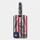 Vlag van Liberia Bagagelabel (Achterkant verticaal)