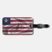 Vlag van Liberia Bagagelabel (Achterkant horizontaal)