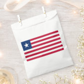 Vlag van Liberia Bedankzakje (Geknipt)