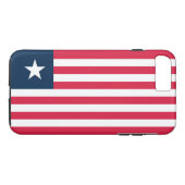 Vlag van Liberia Case-Mate iPhone Case (Achterkant (Horizontaal))