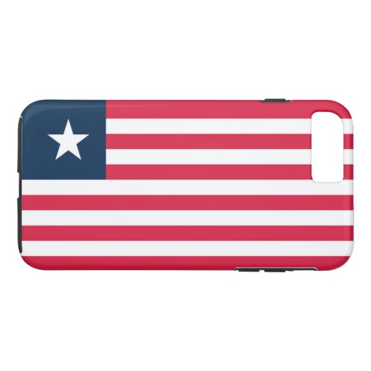 Vlag van Liberia Case-Mate iPhone Case (Achterkant (Horizontaal))