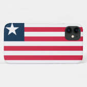 Vlag van Liberia Case-Mate iPhone Case (Achterkant (horizontaal))