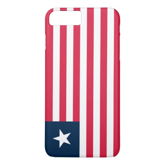 Vlag van Liberia Case-Mate iPhone Case (Achterkant)