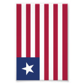 Vlag van Liberia Foto Afdruk (Voorkant)