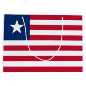Vlag van Liberia Groot Cadeauzakje (Achterkant)