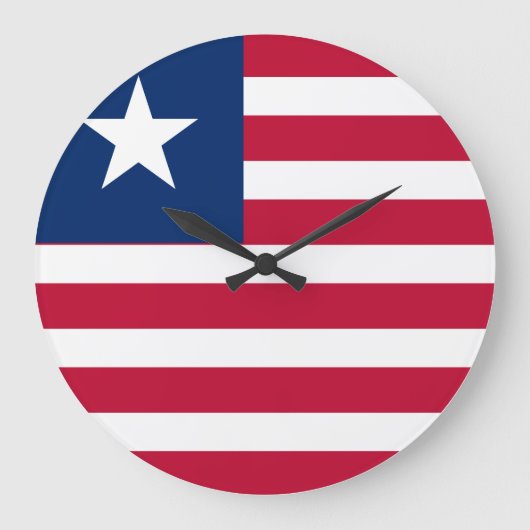 Vlag van Liberia Grote Klok (Voorkant)