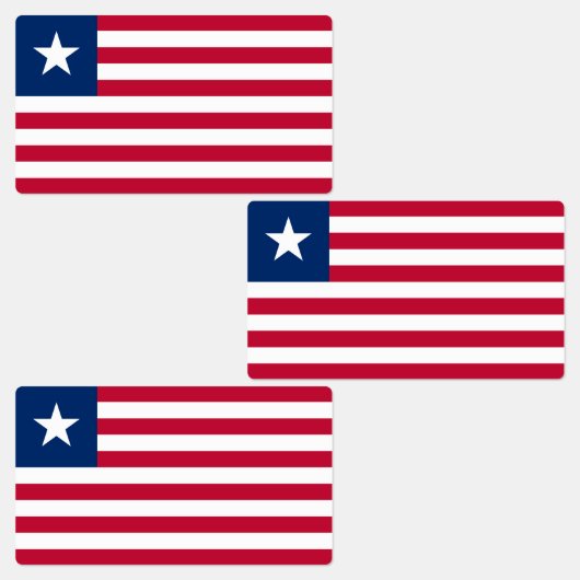 Vlag van Liberia Labels (Groep)