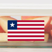 Vlag van Liberia Labels (Aangebracht)