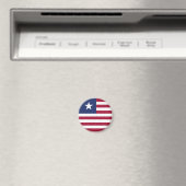 Vlag van Liberia Magneet (Insitu (Vaatwasser))