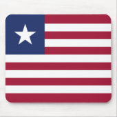 Vlag van Liberia Muismat (Voorkant)