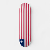 Vlag van Liberia Persoonlijk Skateboard (Voorkant)