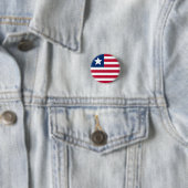 Vlag van Liberia Ronde Button 3,2 Cm (In situ)