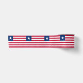 Vlag van Liberia Satijnen Lint (Voorkant)