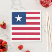 Vlag van Liberia Servet (Insitu)