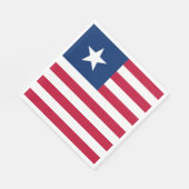 Vlag van Liberia Servet (Hoek)