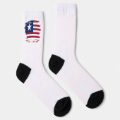 Vlag van Liberia Sokken (Rechts)