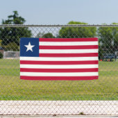 Vlag van Liberia Spandoek (Insitu)