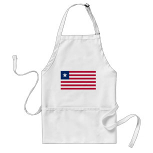 Vlag van Liberia Standaard Schort