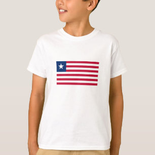 Vlag van Liberia T-shirt