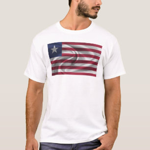 Vlag van Liberia T-shirt