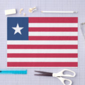 Vlag van Liberia Tissuepapier (Craft)