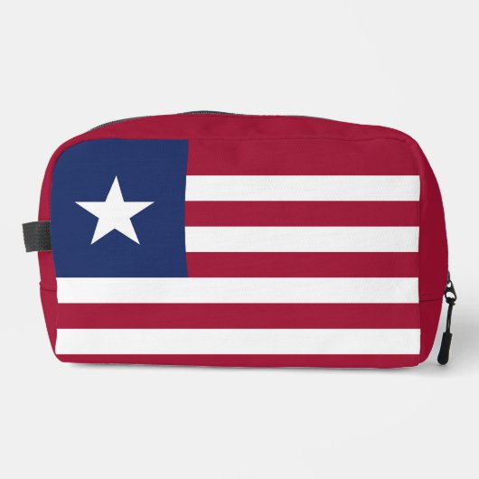 Vlag van Liberia Toilettasje (Voorkant)