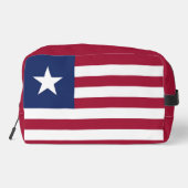 Vlag van Liberia Toilettasje (Achterkant)