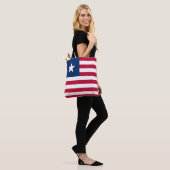Vlag van Liberia Tote Bag (Op model)