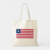 Vlag van Liberia Tote Bag (Achterkant)