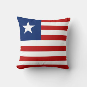 Vlag van Liberia x Vlag Kussen
