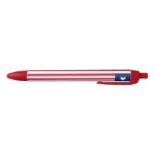 Vlag van Liberia Zwarte Inkt Pen (Bodem)