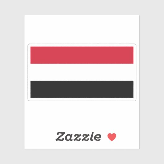 Vlag van Libië (1969-1972) Sticker (Vel)