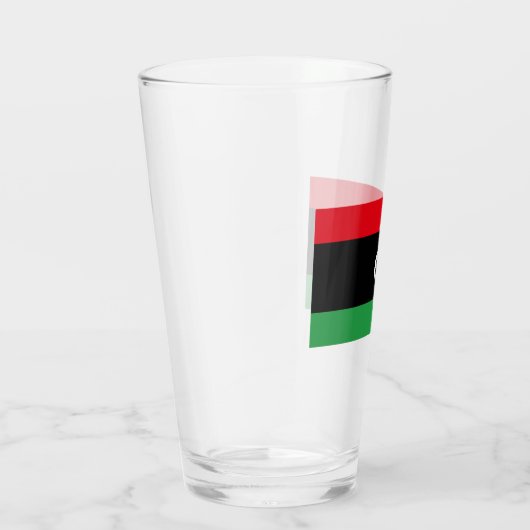 Vlag van Libië Glas (Rechts)