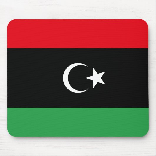 Vlag van Libië Muismat (Voorkant)
