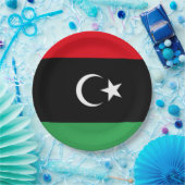 Vlag van Libië Papieren Bordje (Feest)