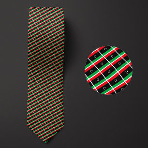 Vlag van Libië Patroon Stropdas