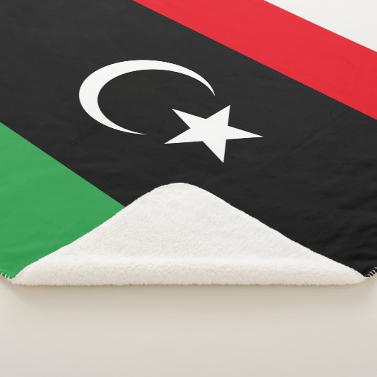 Vlag van Libië Sherpa Deken (3/4)