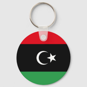 Vlag van Libië Sleutelhanger