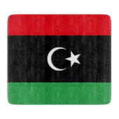 Vlag van Libië Snijplank (Voorkant)