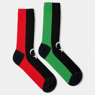 Vlag van Libië Sokken