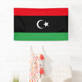 Vlag van Libië Spandoek (Insitu)